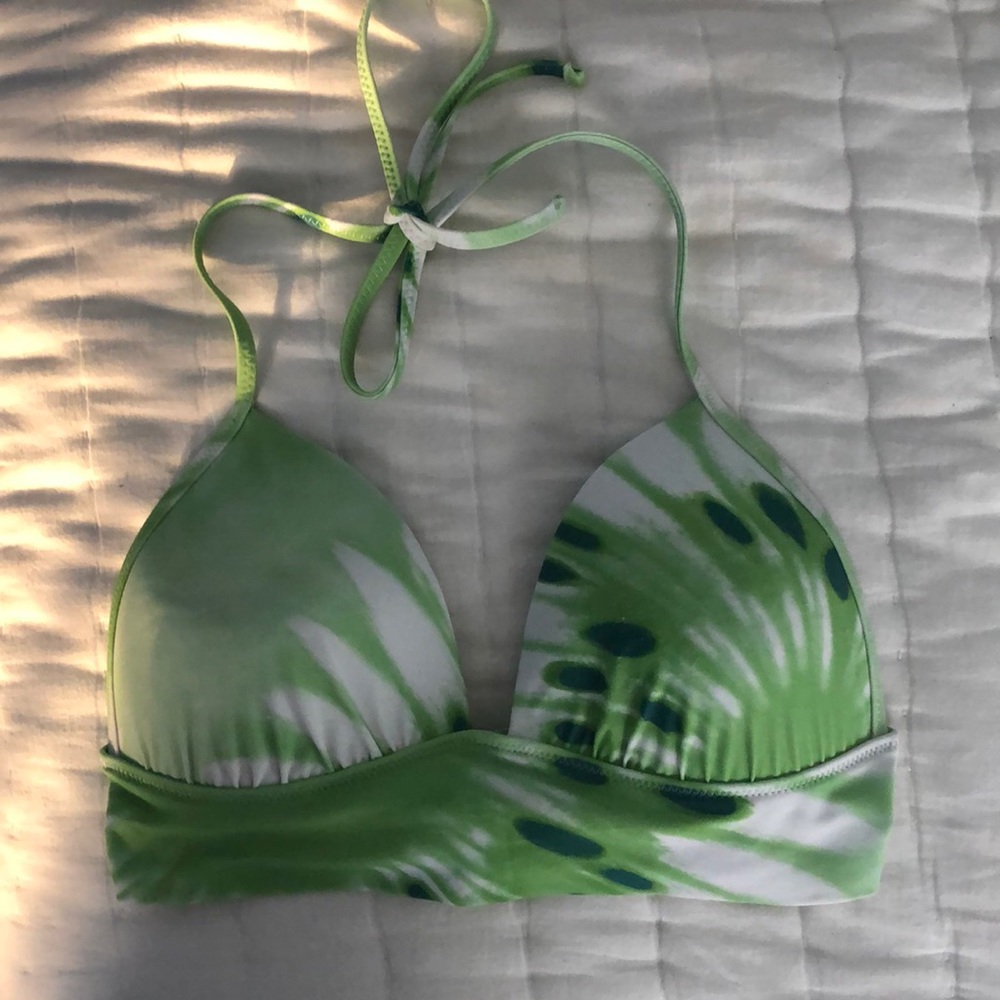 Green Aerie Bikini Top